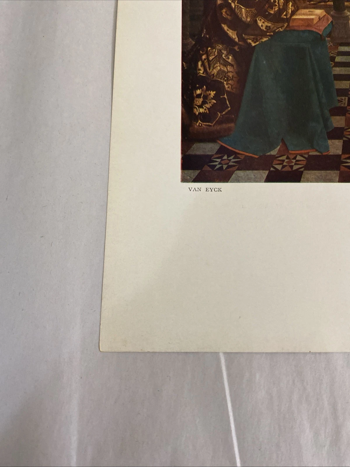 Verve 1939 Jan van Eyck La Vierge d’Autun plate, verso David Octavius Hill - Image 8