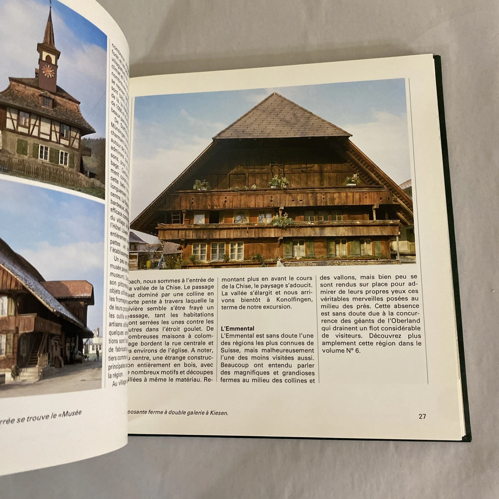 Découverte de la Suisse Vol 11 1983 Christian Lohner Thun Brienz Oberland w/ Map - Image 7