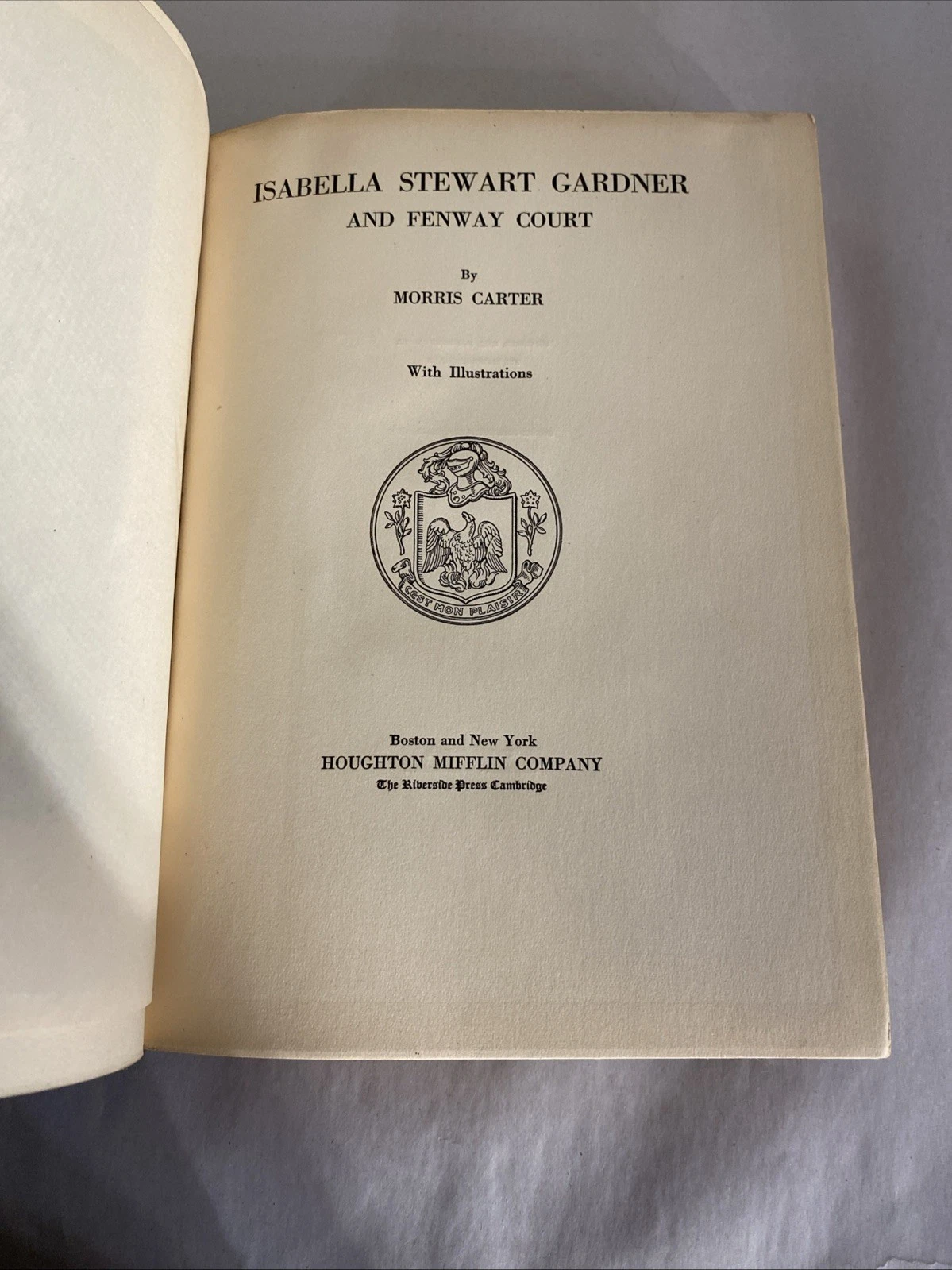 Isabella Stewart Gardner & Fenway Court, 1925 2nd Impression Carter, Illustrated - Image 11
