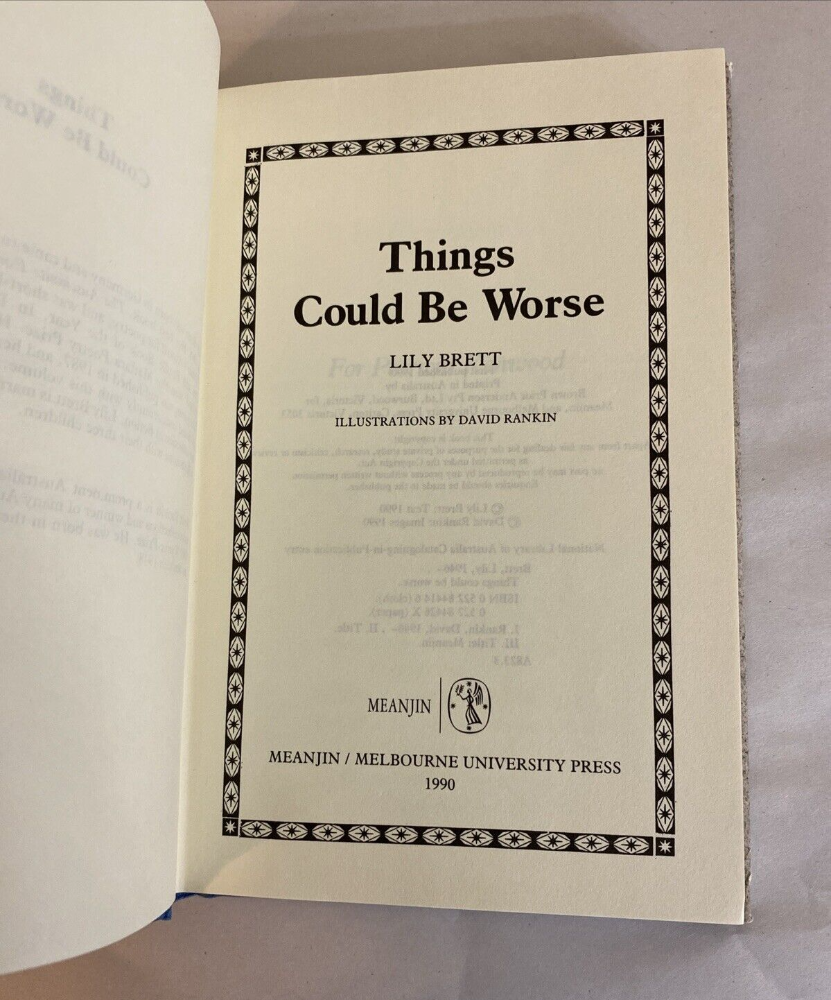 Things Could Be Worse Lily Brett Inscribed - Image 10
