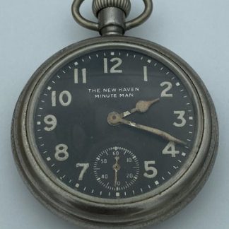 Antique The New Haven Minute Man Pocket Watch Parts / Repair