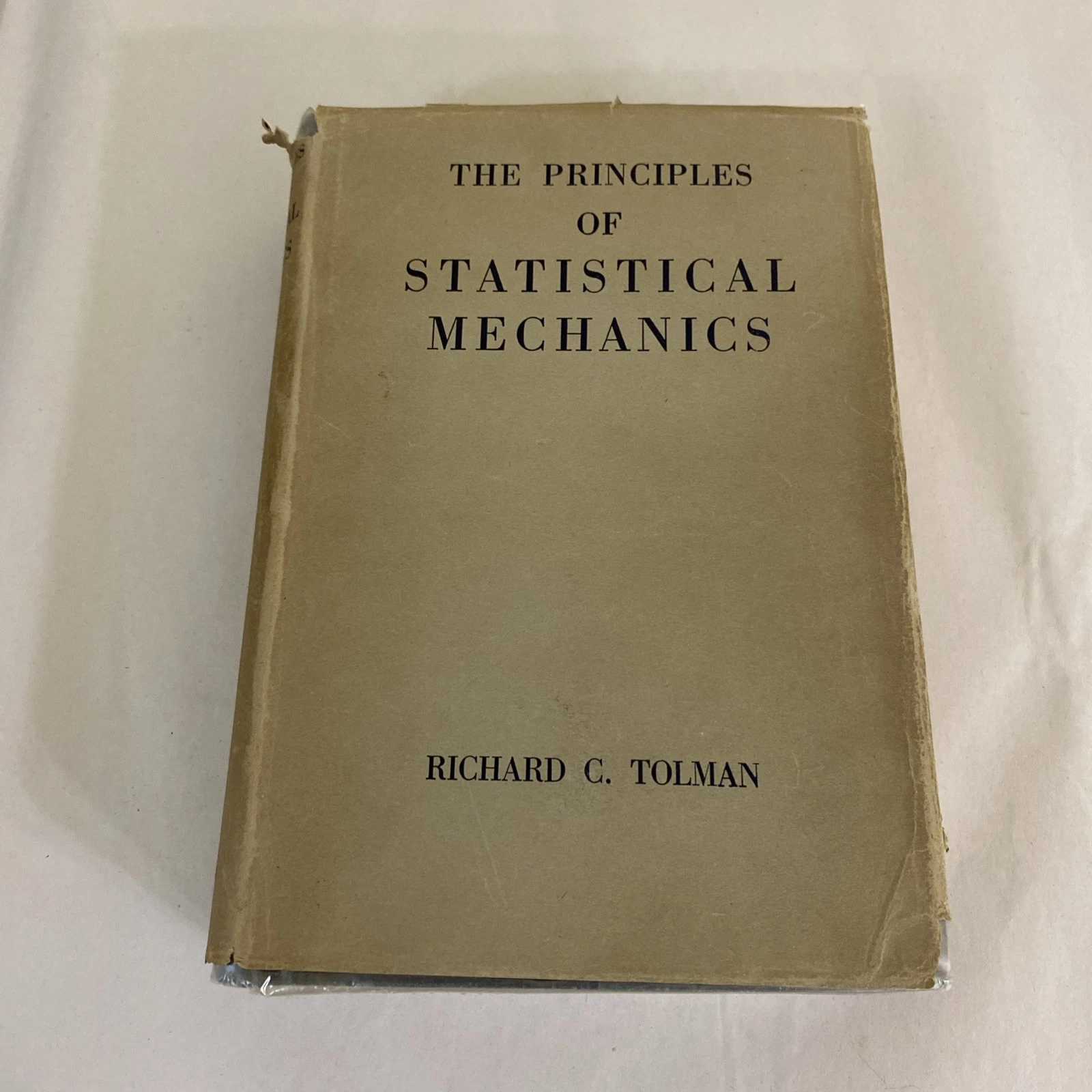 The Principles of Statistical Mechanics By Richard C. Tolman 1950 Oxford Press - Image 2