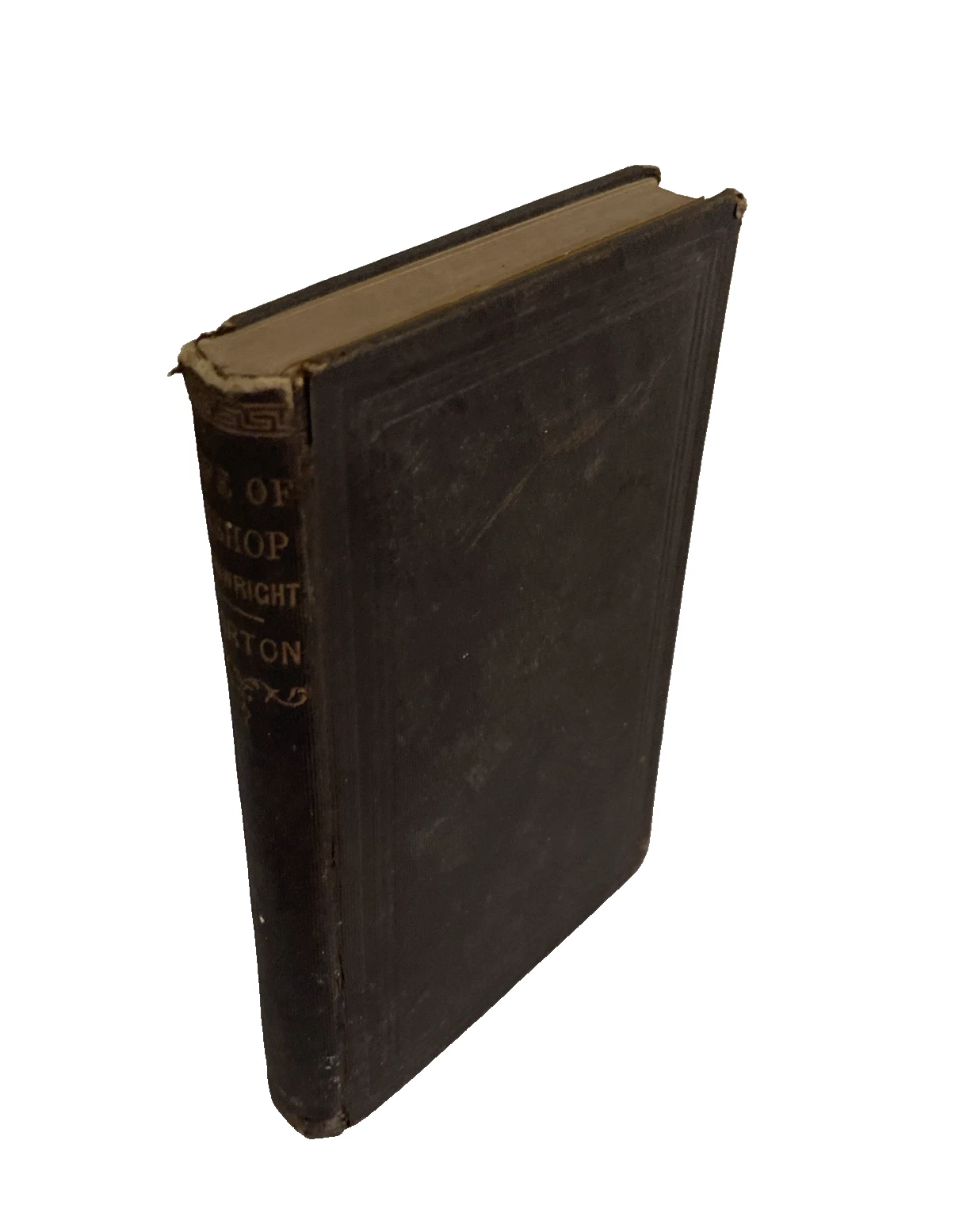 1861 Life of Bishop Wainwright engraved portrait Hosack dedication NYC - Image 2
