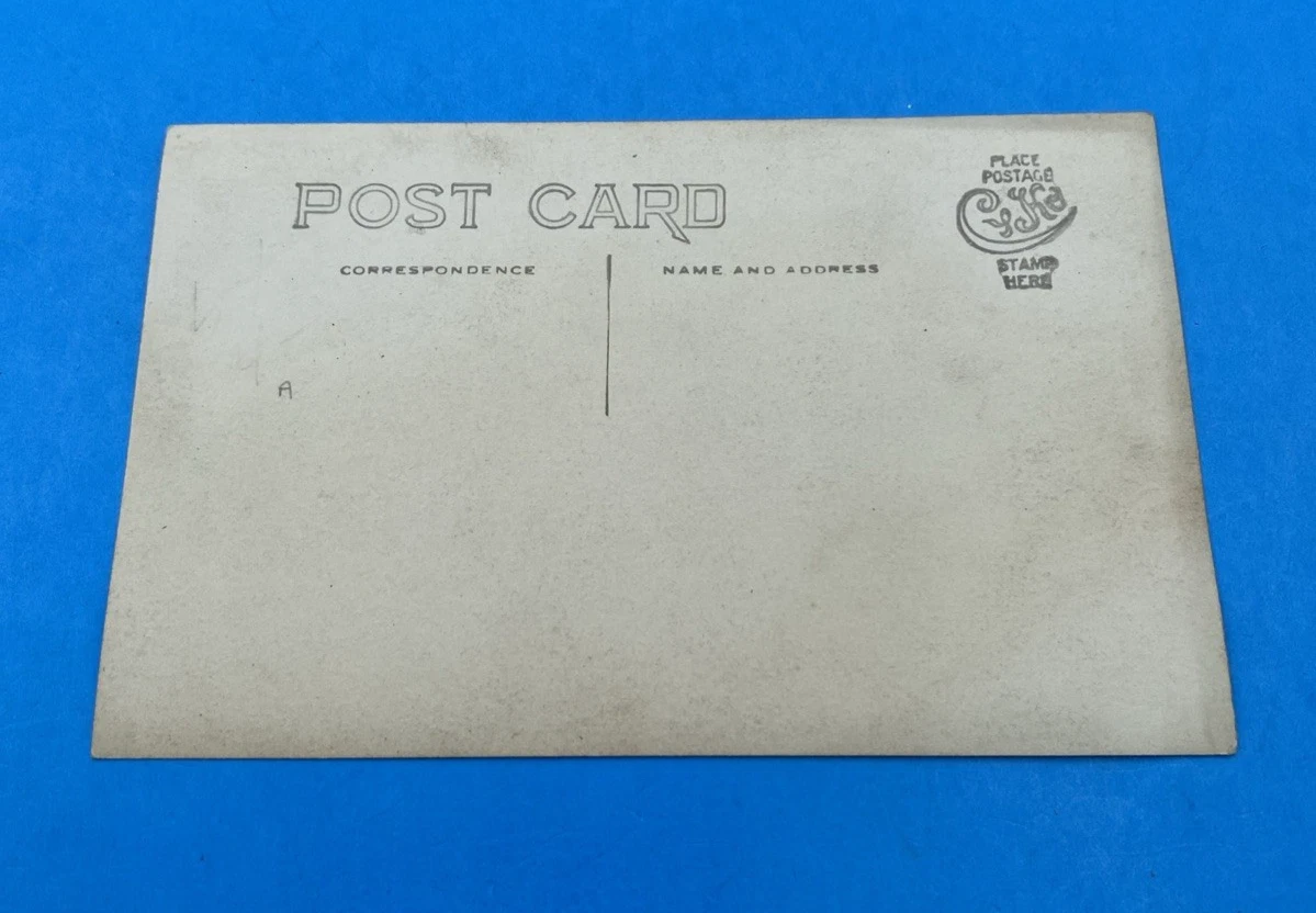 RPPC 1910s Street Group Photo, 'POST NO BILLS' New York Edison Utility Pole, NYC - Image 3