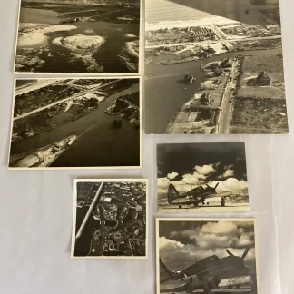 1938 Long Island hurricane aerials & Westhampton Dune Road + WWII fighter photos