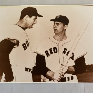 Ted Williams & Carl Yastrzemski 1961 Photo – Vintage Collection 14x11 w/ COA HOF