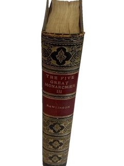Zaehnsdorf Binding Five Great Monarchies Vol 3 1871 McClurg Mulliken