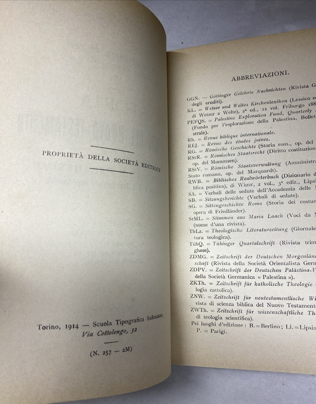 FELTEN Storia Dei Tempi Del Nuovo Testamento Giudaismo E Paganesimo Vol. 3 1914 - Image 7