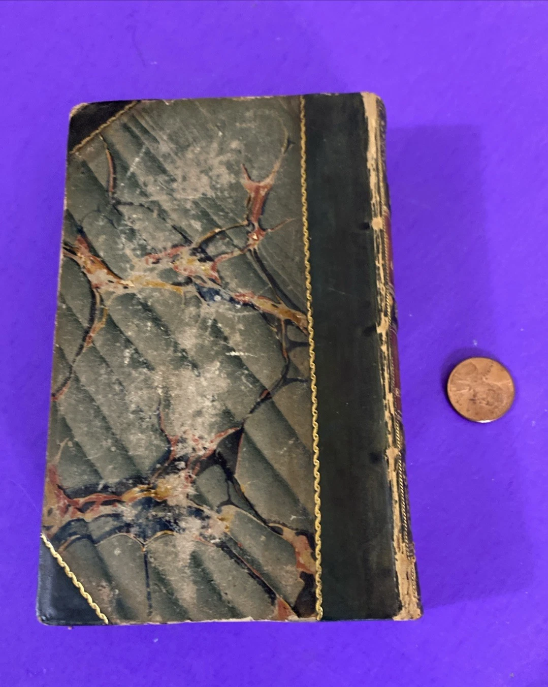 1826 Percy Anecdotes Vol X Humour Eccentricity George Colman Leather Book - Image 9