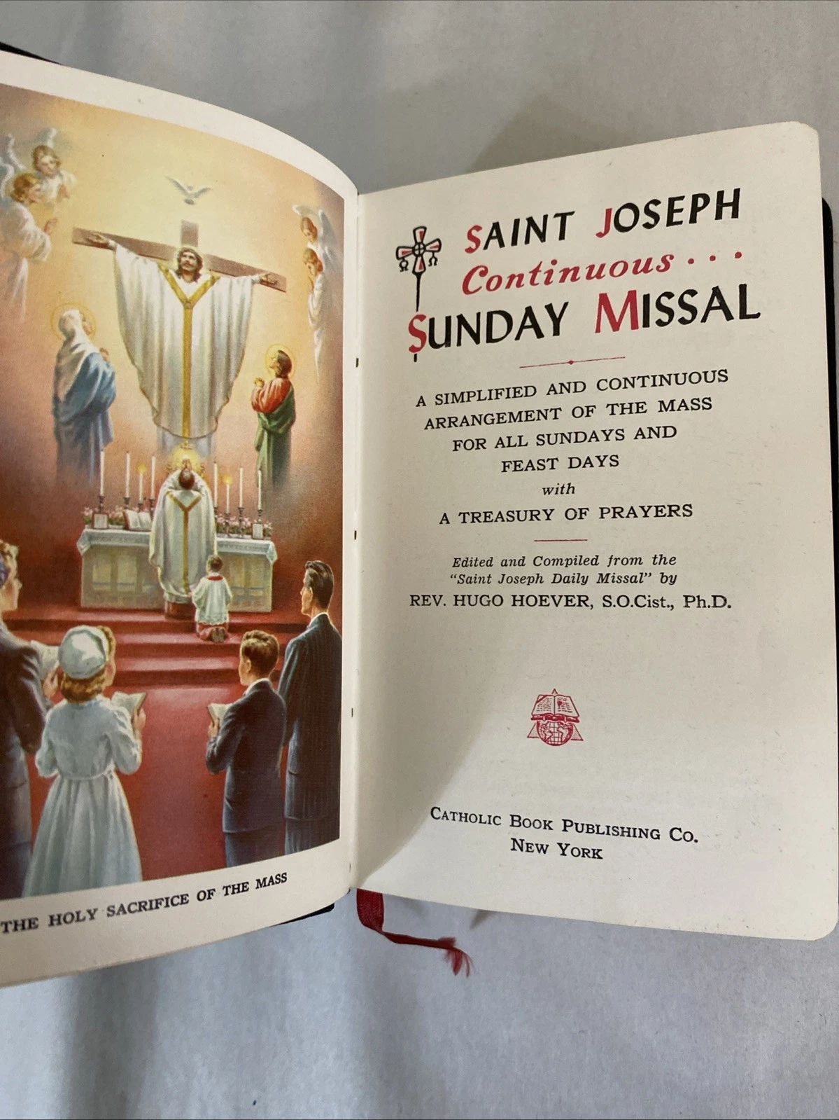St. Joseph Continuous Sunday Missal 1963 Catholic Book Publishing Co. Ilustrated - Image 6
