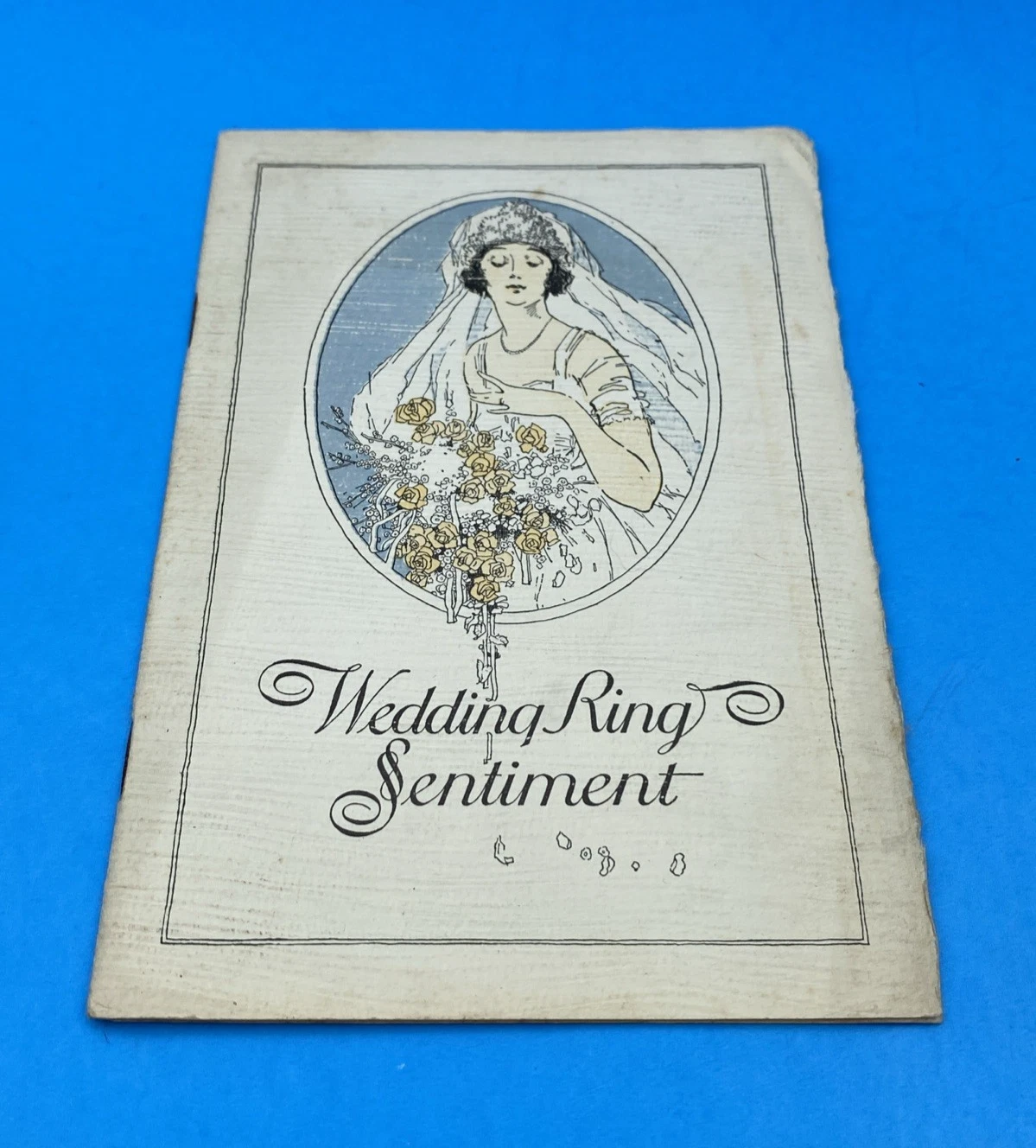 1920 Traub Orange Blossom Wedding Ring Sentiment 7th Ed Booklet Gifford MA