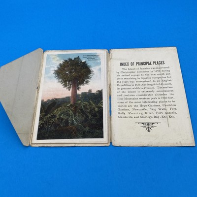 Souvenir Folder Of Beautiful Jamaica Vintage Antique Fold Out 1920s? - Image 4
