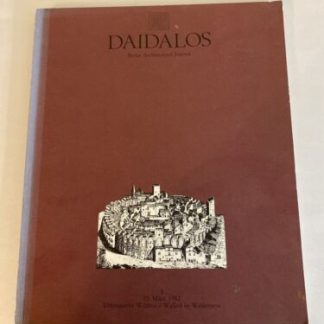 DAIDALOS 1982 #3 Berlin Architectural Journal