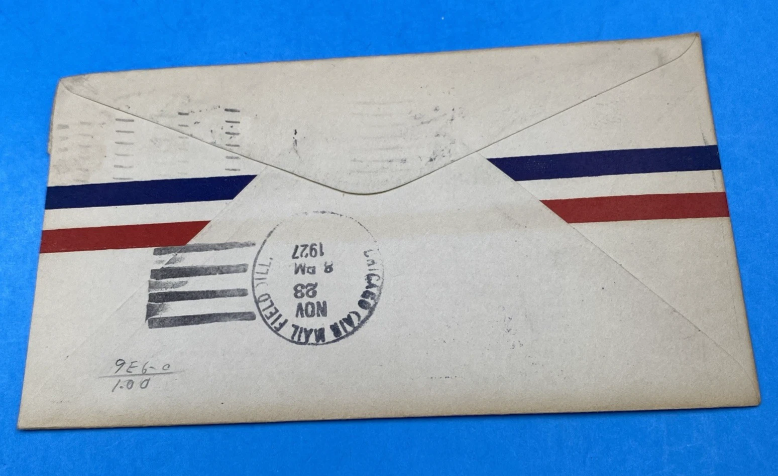 1927 First Flight Airmail Cover Madison WI to Chicago CAM-9 Flown Cachet - Image 4