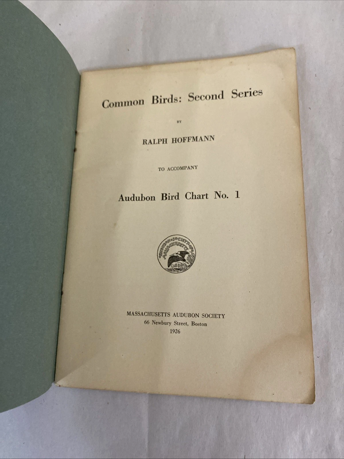 Audubon Common Birds 1st & 2nd Series Ralph Hoffmann Mass Audubon 1920s Lot - Image 2