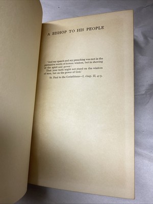 A Bishop To His People 1934 Rev. Peter E. Amigo - Burns, Oates & Washbourne ltd. - Image 4
