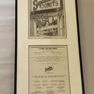 Superior Donuts Broadway Playbill – Framed, Inscribed to Barry & Carole Kaye