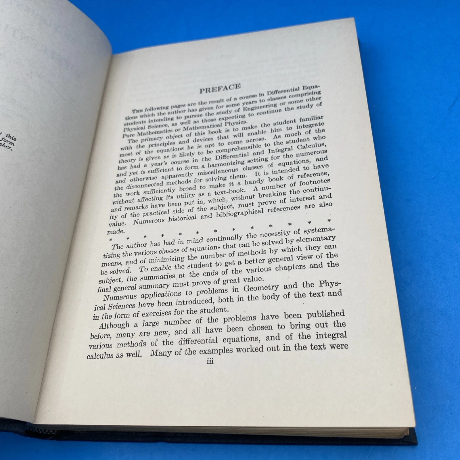 1933 Cohen Differential Equations 2nd Ed Tuthill Polytechnic Brooklyn Provenance - Image 5