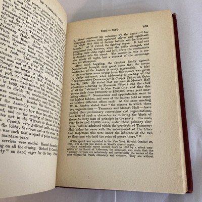 1917 The History of Tammany Hall, Gustavus Myers VINTAGE ORIGINAL HARDCOVER - Image 11