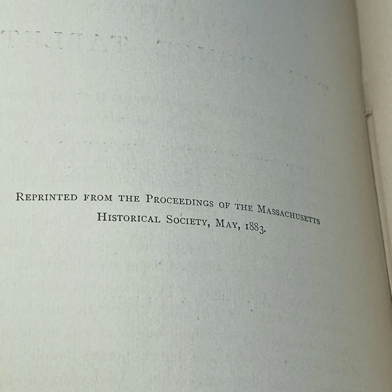 1883 Boston Burial Grounds Bronze Tablets Samuel A. Green Massachusetts Offprint - Image 3