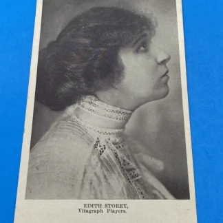 Edith Storey Vitagraph Players postcard Ess-an-Ess NY divided back c1910s unused
