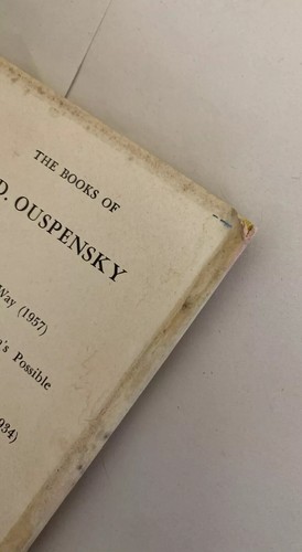 The Fourth Way - P.D.Ouspensky- 1968- 4th printing - Image 9