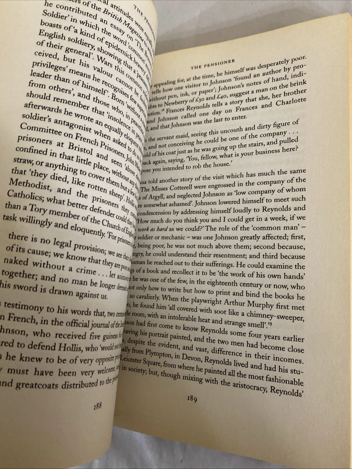Samuel Johnson A Life David Nokes Uncorrected Proof ARC w Editorial Notes 2010 - Image 8