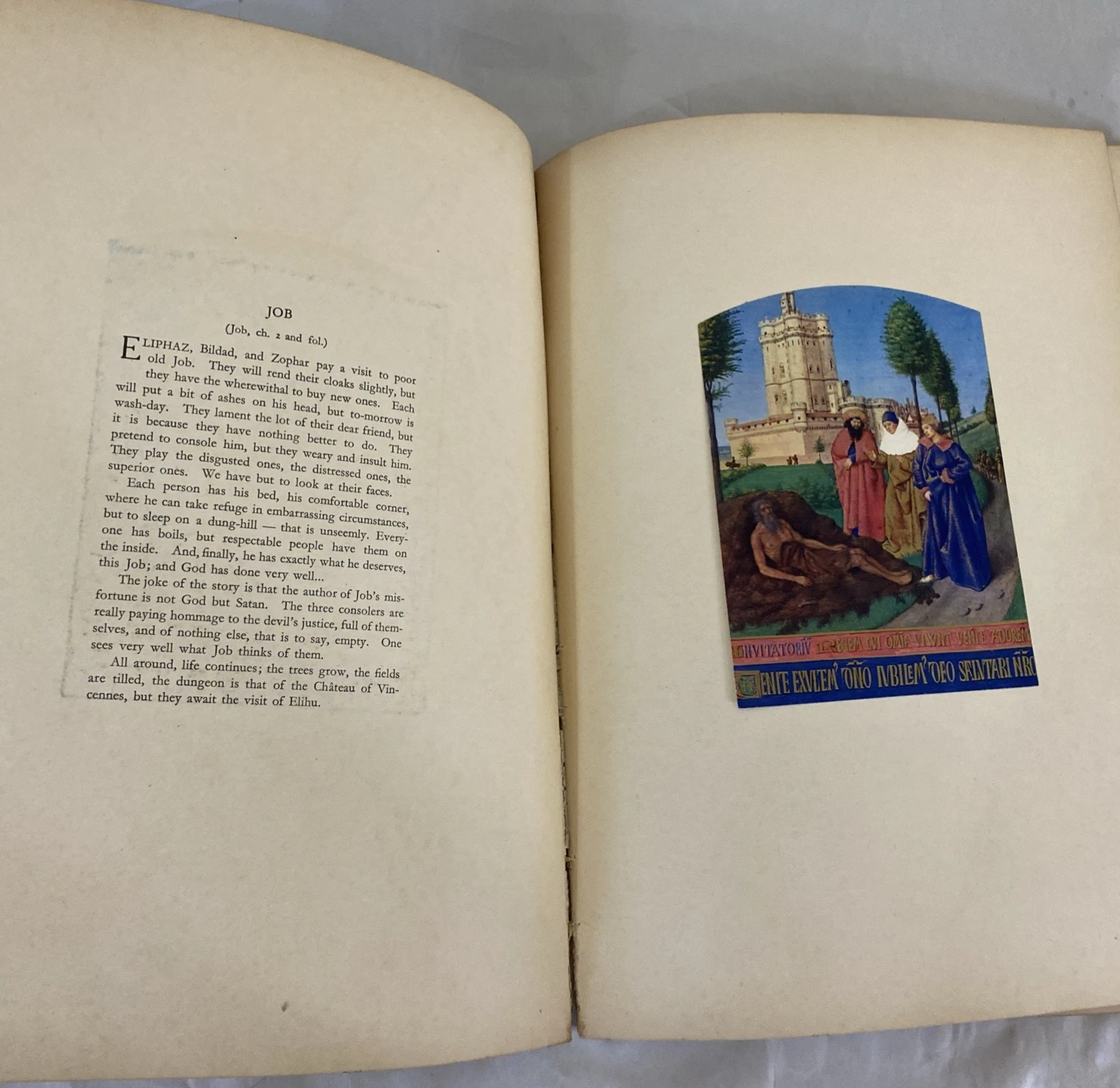 Jean Fouquet Condé Museum Chantilly Book of Hours 11pp Verve 1939 section - Image 8