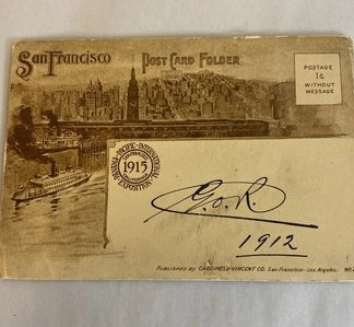 1915 Panama-Pacific Expo Postcard Folder SF CA Cardinell-Vincent No. 2 VGC