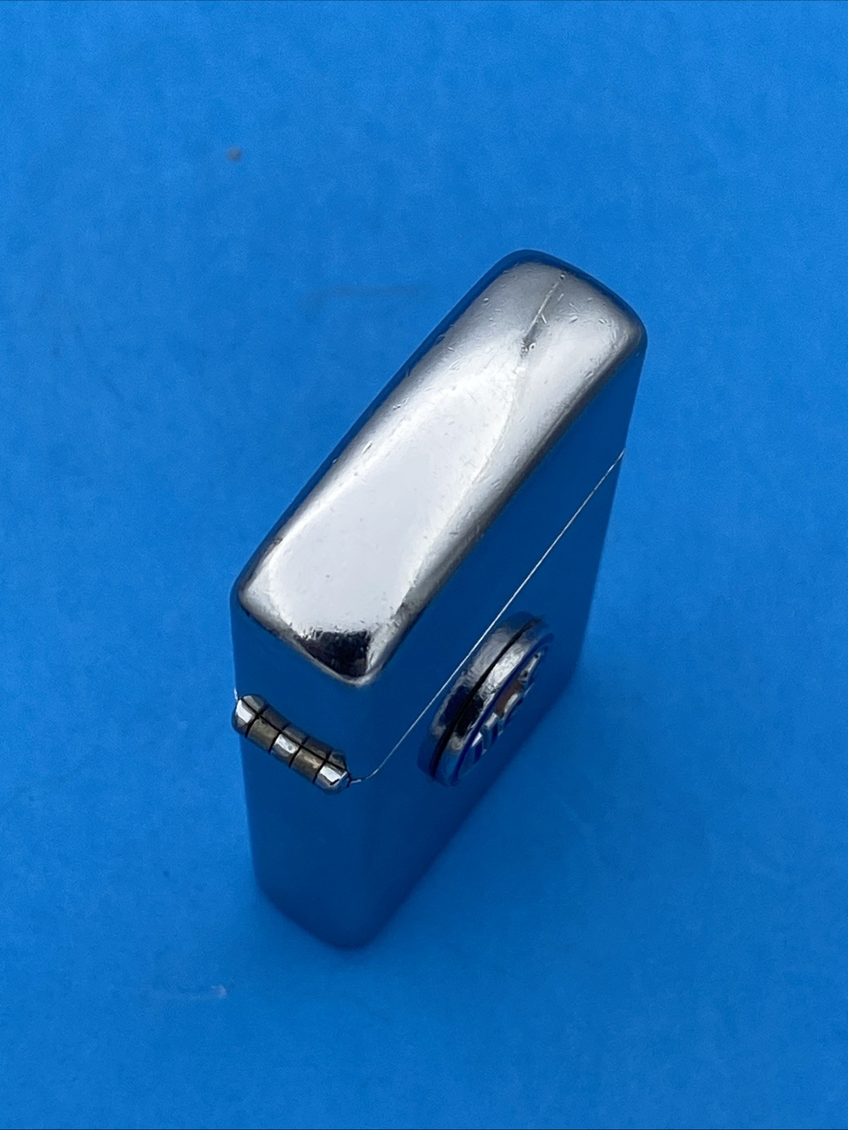 Vintage 1956 Zippo Lighter USS United States Steel (Untested) - Image 3