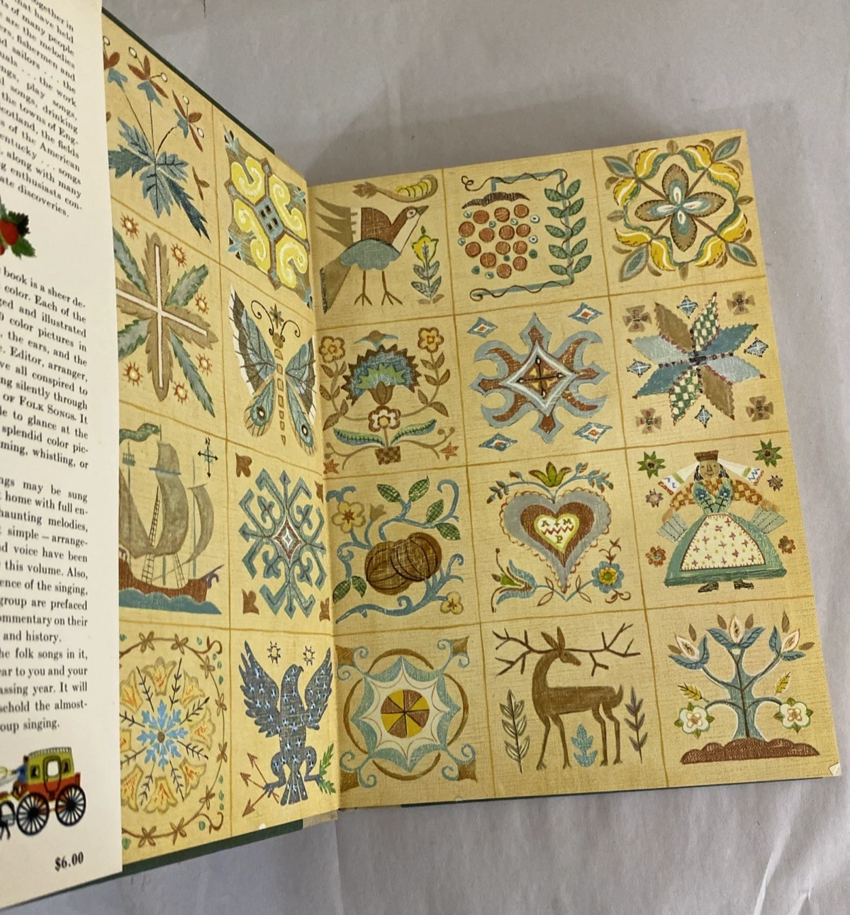 Fireside Book of Folk Songs 1947 Harvest Provensen Illus DJ Simon & Schuster - Image 4