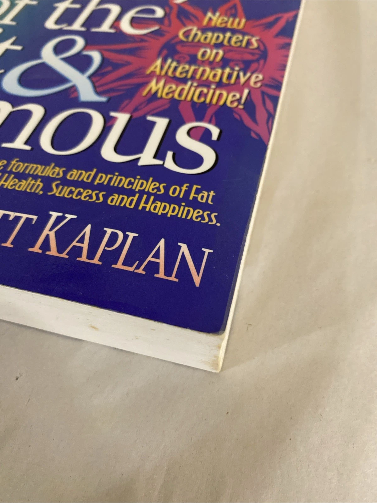 Signed Dr. Kaplan's Lifestyle of the Fit & Famous 1998 1st Trade Paperback - Image 2