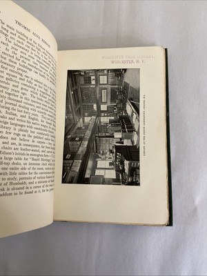 1908 Thomas Alva Edison: Sixty Years Of An Inventor's Life by Jones, Biography - Image 10