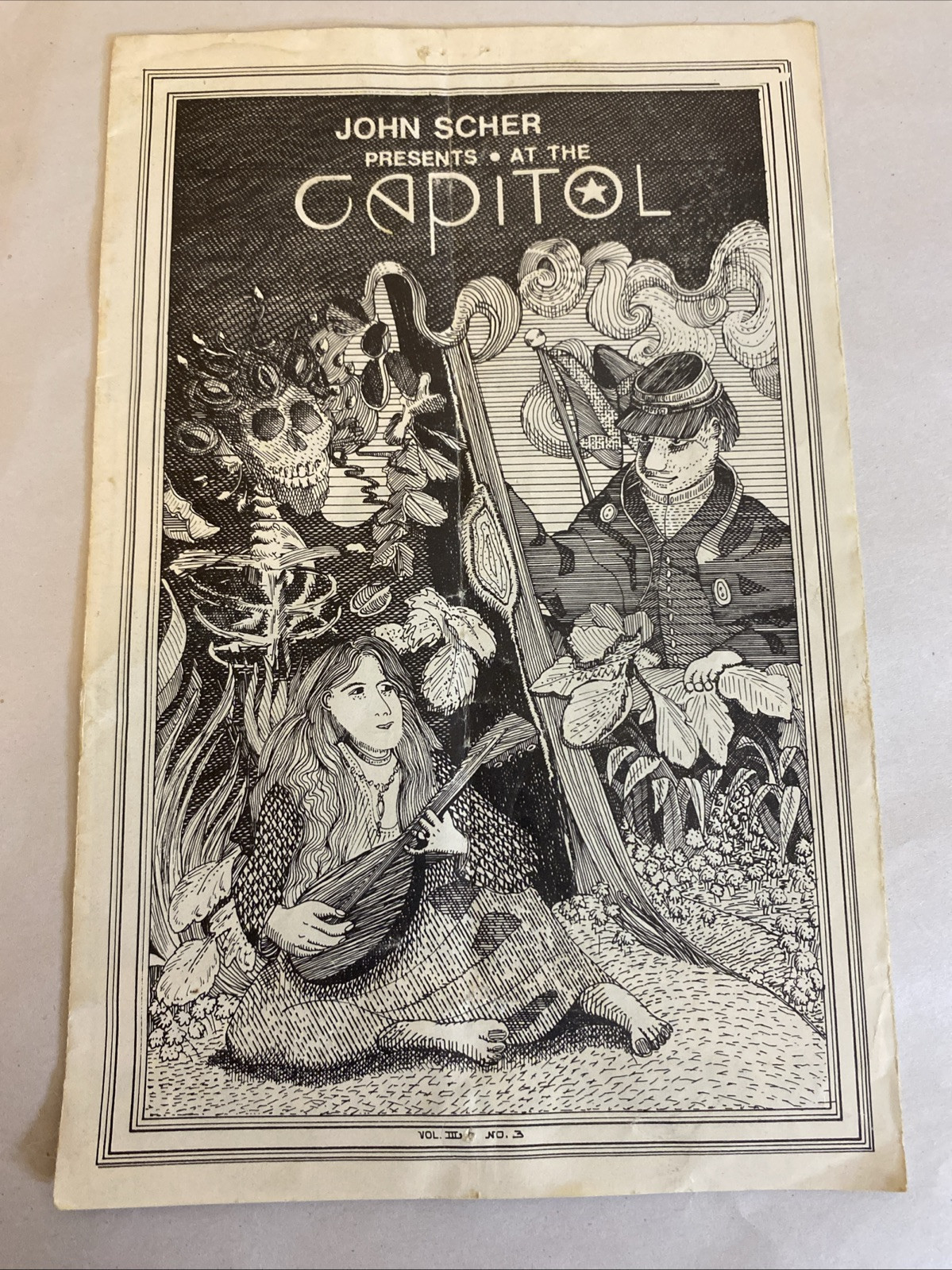 JERRY GARCIA Band Program - At The Capitol March 1978