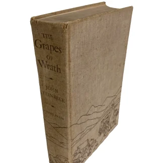 The Grapes of Wrath Steinbeck Viking Press 4th Printing April 1939 Cloth NoDJ HC