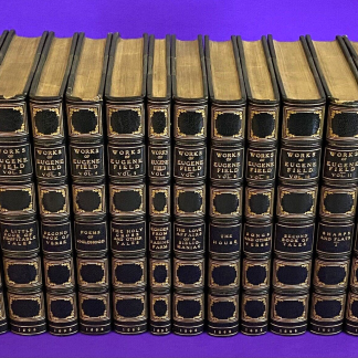 The Writings in Prose and Verse of Eugene Field - 1896 12 vols Stikeman #39/100