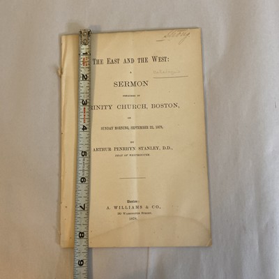 1878 Sermon by Arthur P. Stanley at Trinity Church Boston – Franklin Press - Image 11