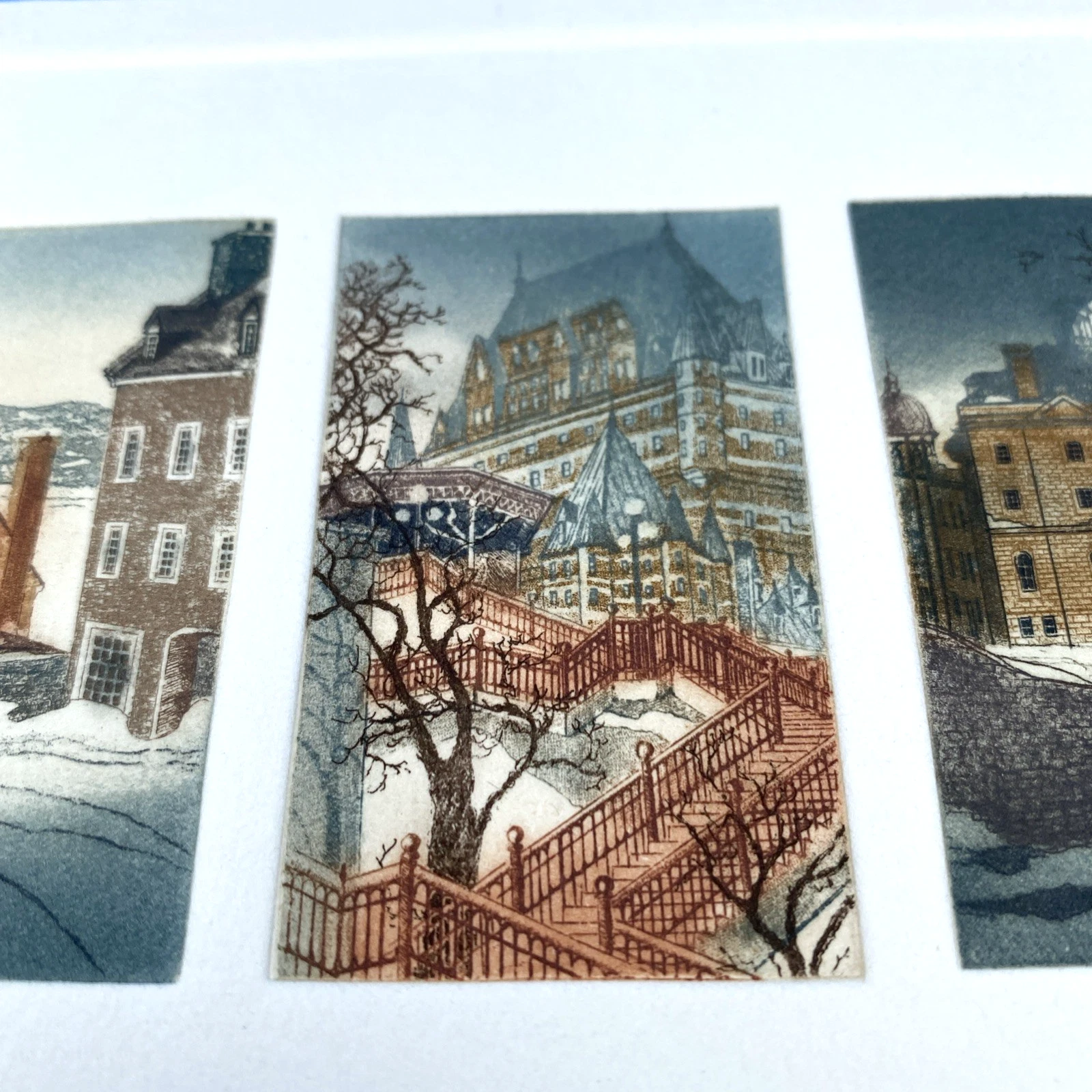 Alain Couture L’Heure Brève Quebec City Miniature Print 34/250 5x7 - Image 6