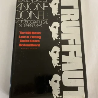 1st/1st 1971 Francois Truffaut Four Screenplays Adventures of Antoine Doinel