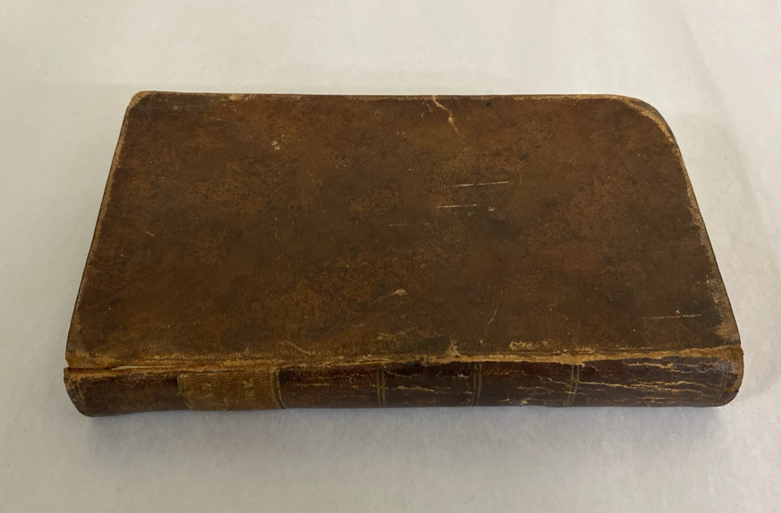 1816 Goldsmith Roman History 9th American Ed Paraclete Potter leather schoolbook - Image 3