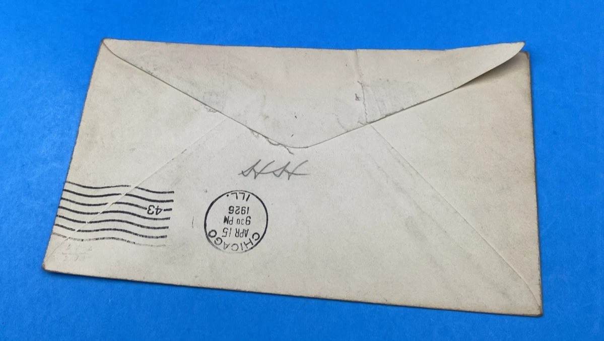 1926 CAM-2 First Flight Airmail Cover St. Louis to Chicago April 15 - Image 3