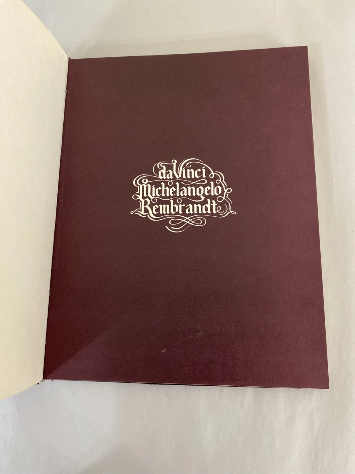 Three Dramatic Monologues da Vinci Michelangelo Rembrandt Ltd 1st Ed Hammer 1978 - Image 4