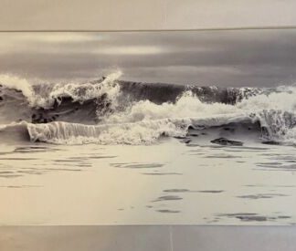 Clifford Ross “Hurricane LXV1 2009” (an exhibition announcement)