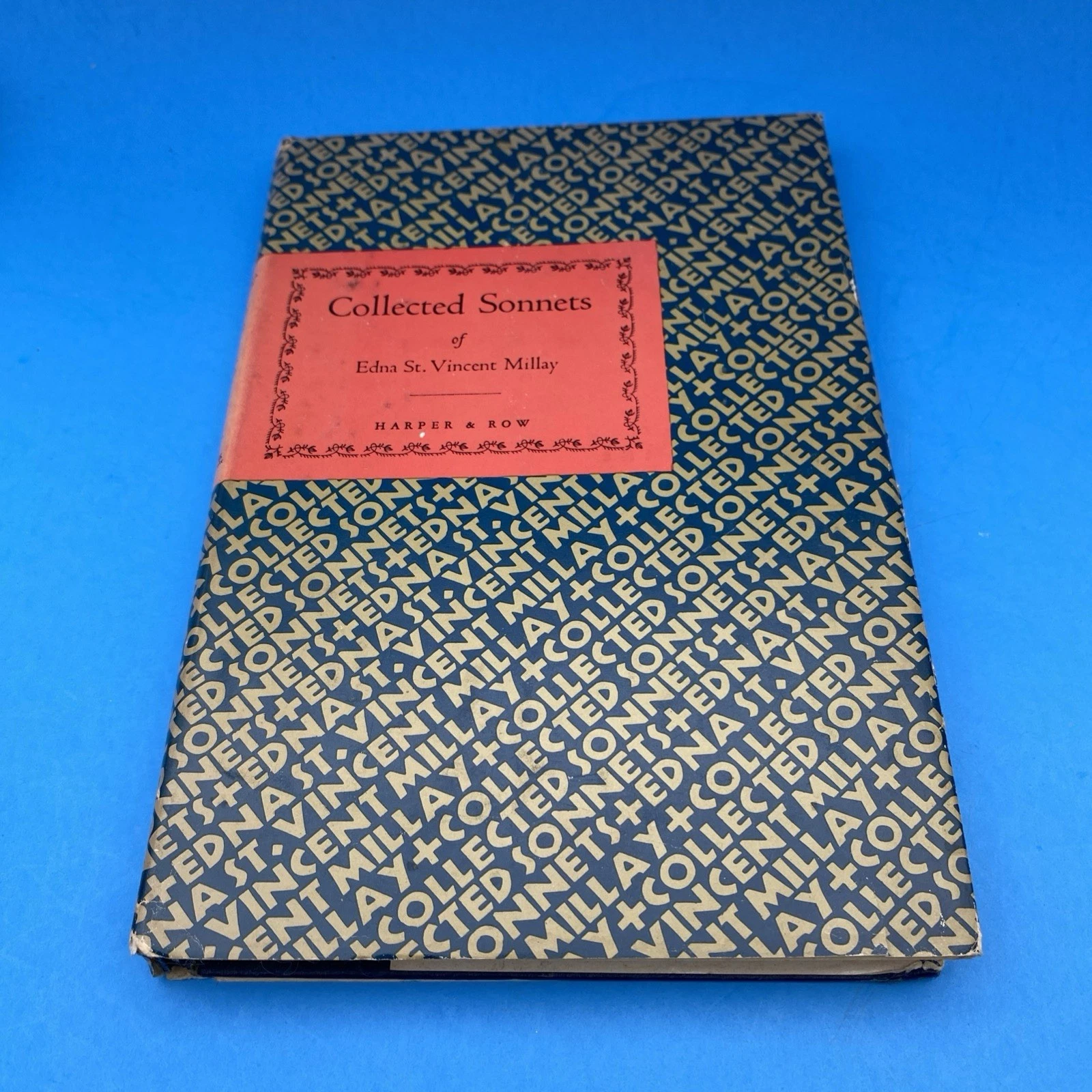 Edna St. Vincent Millay Collected Lyrics Sonnets 2 Vol Book Club Harper Row Set - Image 9