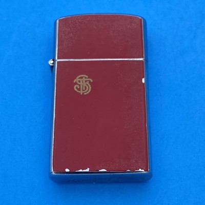 Vintage Tokyo Keiki Red Enamel Lighter Japan Rocky L STK Rare Promo Untested - Image 2