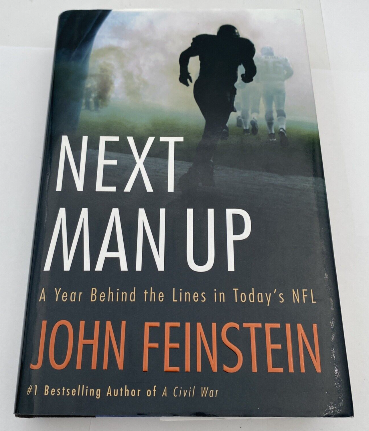 Next Man Up : A Year Behind the Lines in Today's NFL Hardback Book - Signed