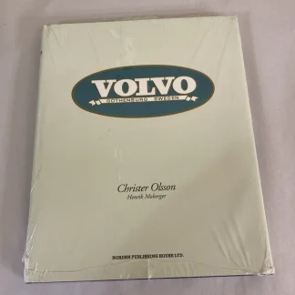 Volvo Gothenburg Sweden HC 1995 Christer Olsson sealed in shrinkwrap Volvo book!