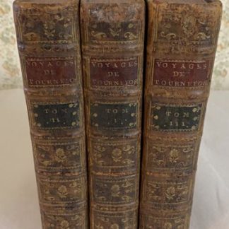 Relation D’Un Voyage Du Levant - 1727 - Three Volumes Complete