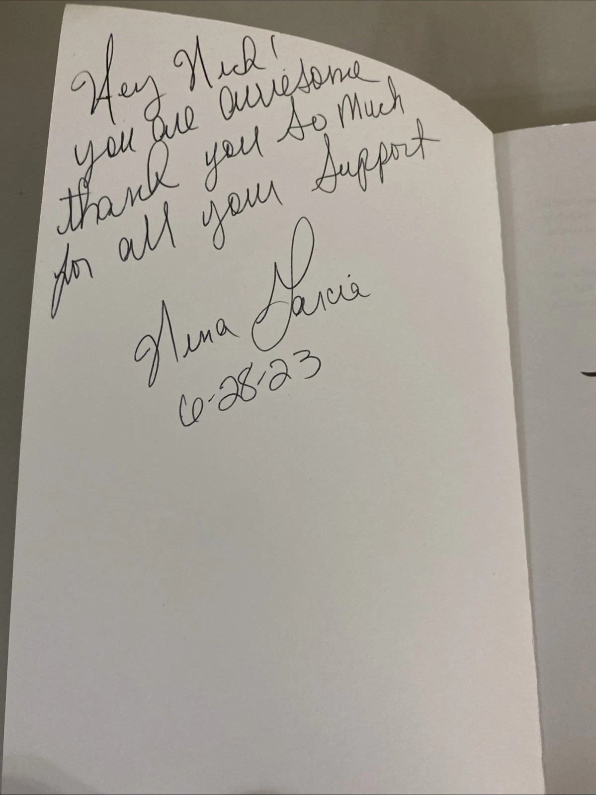The Scars That Save Us: Based on a true story by Garcia, Nina, 2018 Inscribed - Image 2