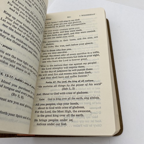 PRAYER OF CHRISTIANS Catholic Book Publishing Company 1971 - Image 12